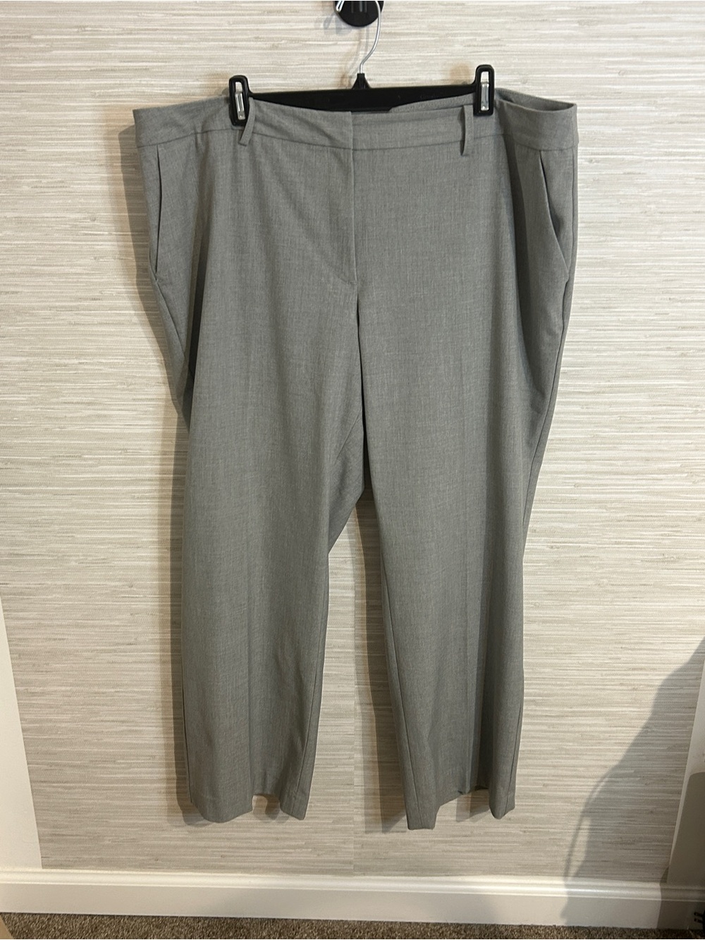 Talbots Windsor Pants Womens 20WP Gray Stretch Suiting Dress Trouser Petite